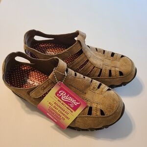 NEW Skechers Bikers Giribaldi Snapper Fisherman Relaxed Fit Memory Foam Sandal